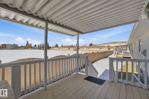 56 13320 124 St, Edmonton, AB - Outdoor With Deck Patio Veranda With Exterior