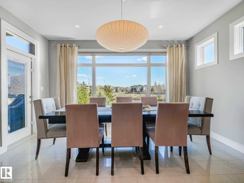 2415 Cameron Ravine Drive, Edmonton, AB - Indoor Photo Showing Dining Room