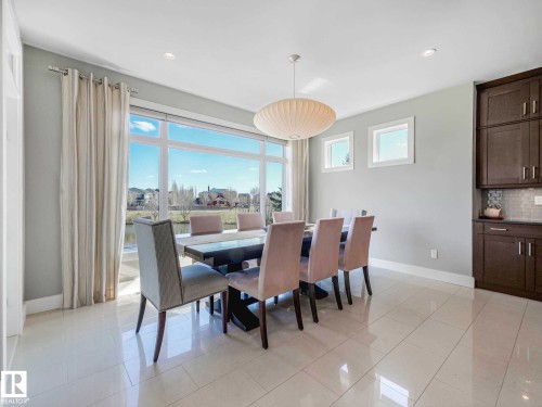 2415 Cameron Ravine Drive, Edmonton, AB - Indoor Photo Showing Dining Room