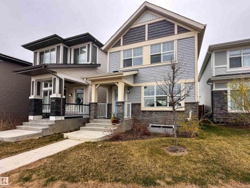 21019 130 Avenue, Edmonton, AB - Outdoor With Deck Patio Veranda With Facade