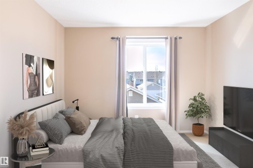 9116 Shaw Way, Edmonton, AB - Indoor Photo Showing Bedroom