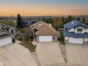 Single-family residence featuring a light brown shingle roof and brick-look siding - 201 Erin Ridge Drive, St. Albert, AB  - Outdoor 