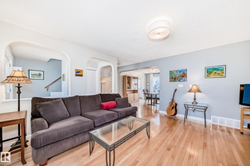 5333 Terwillegar Boulevard, Edmonton, AB - Indoor Photo Showing Living Room