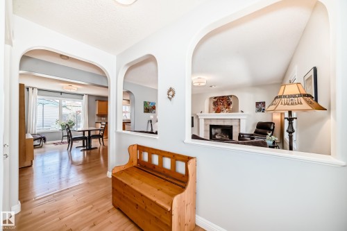 5333 Terwillegar Boulevard, Edmonton, AB - Indoor With Fireplace