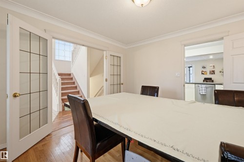11107 University Avenue, Edmonton, AB - Indoor Photo Showing Dining Room
