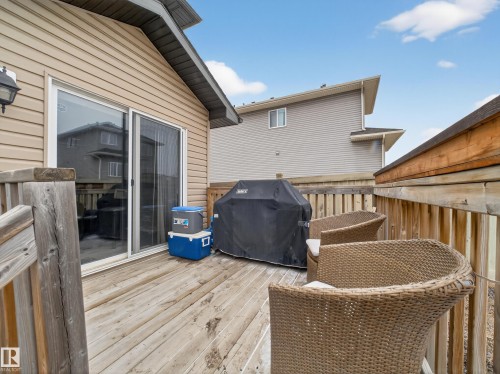 4465 5A Street, Edmonton, AB - Outdoor With Deck Patio Veranda With Exterior
