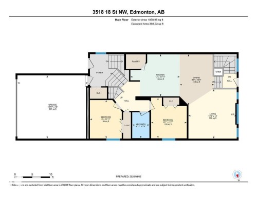 Floor plan - 3518 18 Street, Edmonton, AB - Other