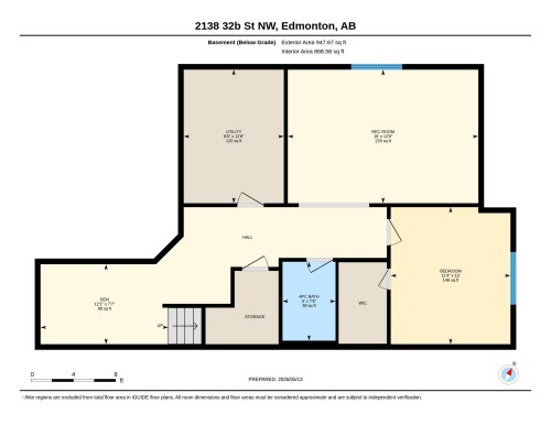 Floor plan - 2138 32B Street, Edmonton, AB - Other