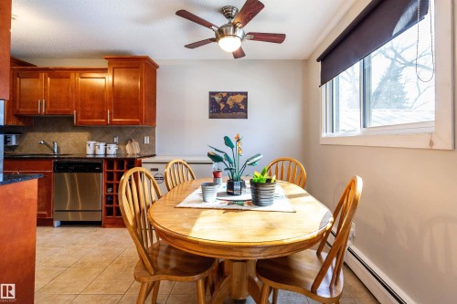 201 10720 84 Avenue, Edmonton, AB - Indoor Photo Showing Dining Room