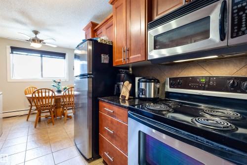 201 10720 84 Avenue, Edmonton, AB - Indoor Photo Showing Kitchen