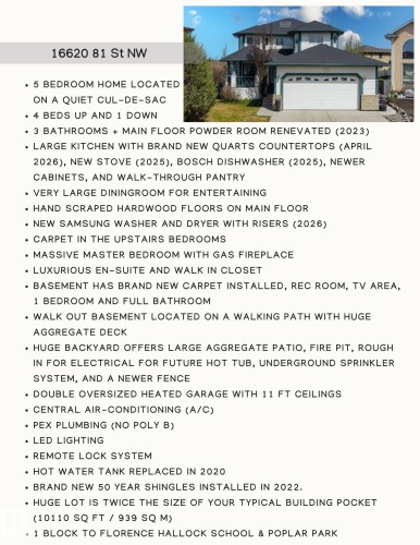 16620 81 Street, Edmonton, AB - Other