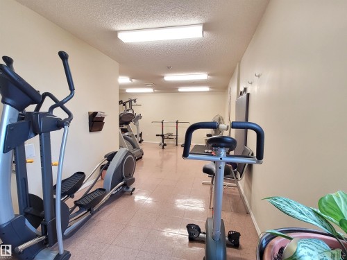 408 10610 76 Street, Edmonton, AB - Indoor Photo Showing Gym Room
