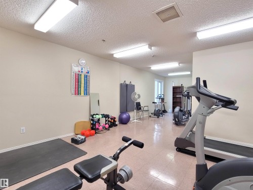 408 10610 76 Street, Edmonton, AB - Indoor Photo Showing Gym Room