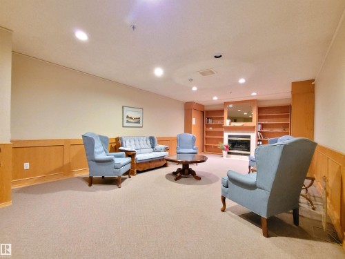 408 10610 76 Street, Edmonton, AB - Indoor With Fireplace