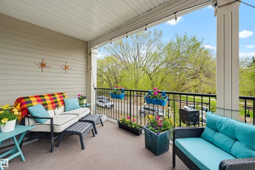 201 9811 96A Street, Edmonton, AB - Outdoor With Deck Patio Veranda With Exterior