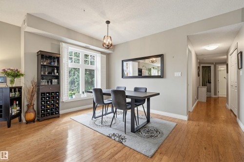 201 9811 96A Street, Edmonton, AB - Indoor Photo Showing Dining Room