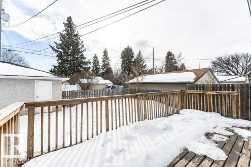 4303 104A Avenue, Edmonton, AB - Outdoor With Deck Patio Veranda With Exterior