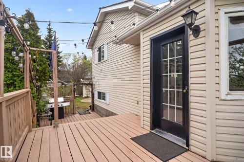 3332 44B Avenue, Edmonton, AB - Outdoor With Deck Patio Veranda With Exterior