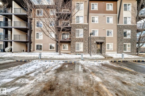 302 530 Watt Boulevard Sw, Edmonton, AB - Outdoor With Balcony With Facade