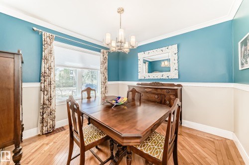 11243 127 Street, Edmonton, AB - Indoor Photo Showing Dining Room