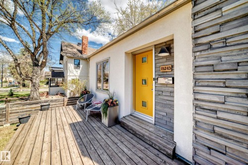 11243 127 Street, Edmonton, AB - Outdoor With Deck Patio Veranda