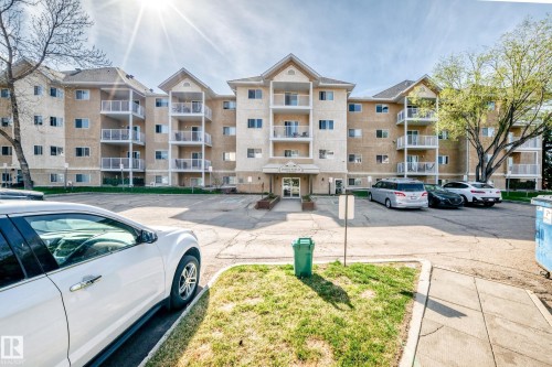 403 17467 98A Avenue, Edmonton, AB - Outdoor With Balcony With Facade