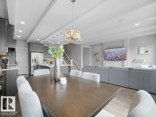5055 Andison Close, Edmonton, AB - Indoor Photo Showing Dining Room