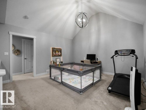 5055 Andison Close, Edmonton, AB - Indoor Photo Showing Gym Room