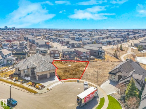 Prime cul-de-sac building lot featuring a level terrain - 2794 Wheaton Drive, Edmonton, AB 