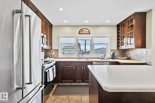 4704 109 Avenue, Edmonton, AB - Indoor Photo Showing Kitchen With Double Sink With Upgraded Kitchen