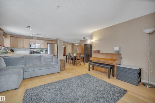 101 4407 23 Street, Edmonton, AB - Indoor Photo Showing Living Room