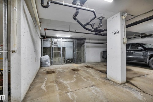 101 4407 23 Street, Edmonton, AB - Indoor Photo Showing Garage
