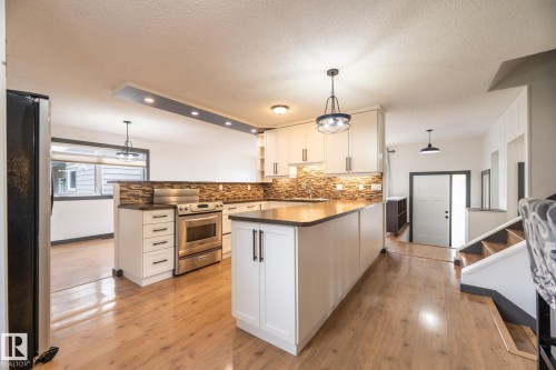 8111 187 Street, Edmonton, AB - Indoor Photo Showing Kitchen With Upgraded Kitchen