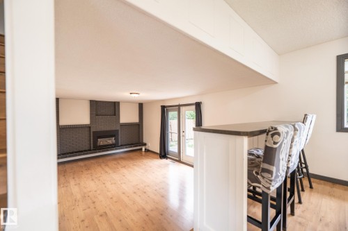 8111 187 Street, Edmonton, AB - Indoor Photo Showing Other Room With Fireplace