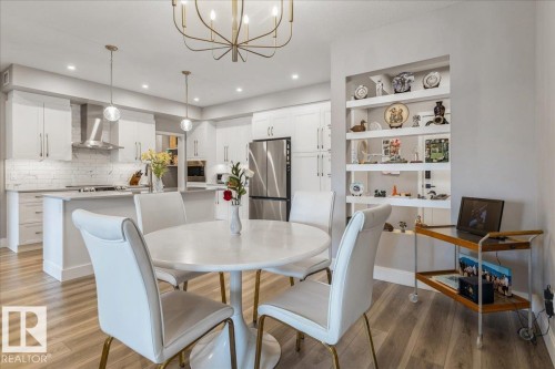 GREAT DINING SPACE! - 428 7463 May Common, Edmonton, AB - Indoor Photo Showing Dining Room
