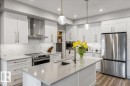 428 7463 May Common, Edmonton, AB  - Indoor Photo Showing Kitchen With Stainless Steel Kitchen With Double Sink With Upgraded Kitchen 