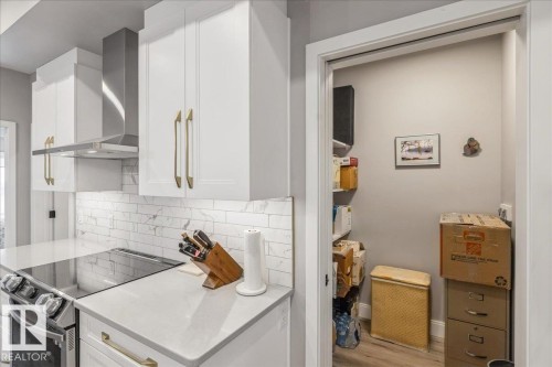 KITCHEN PANTRY - 428 7463 May Common, Edmonton, AB - Indoor Photo Showing Kitchen