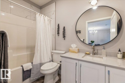 MAIN 4 PC BATHROOM WITH QUARTZ COUNTER - 405 7463 May Common, Edmonton, AB - Indoor Photo Showing Bathroom