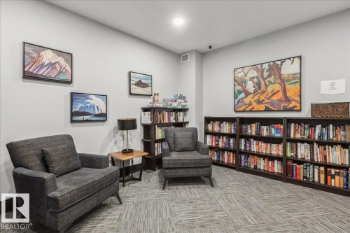 OWNER AMENITY - RELAX WITH ONE OF THE MANY BOOKS AVAILABLE TO OWNERS - 405 7463 May Common, Edmonton, AB - Indoor