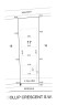 Subdivision Plan. Illustrating property dimensions and adjacent public access infrastructure - 2040 Collip Crescent, Edmonton, AB 