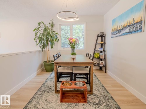 3412 110 Street, Edmonton, AB - Indoor Photo Showing Dining Room