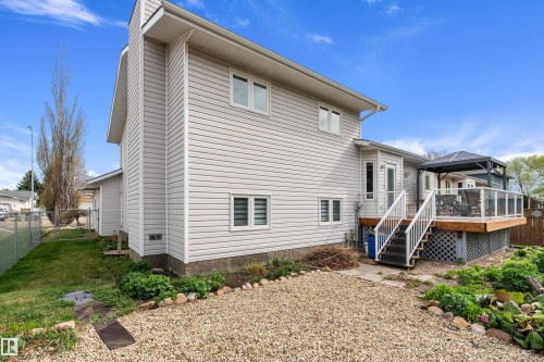 229 Northmount Drive, Wetaskiwin, AB - Outdoor With Deck Patio Veranda With Exterior