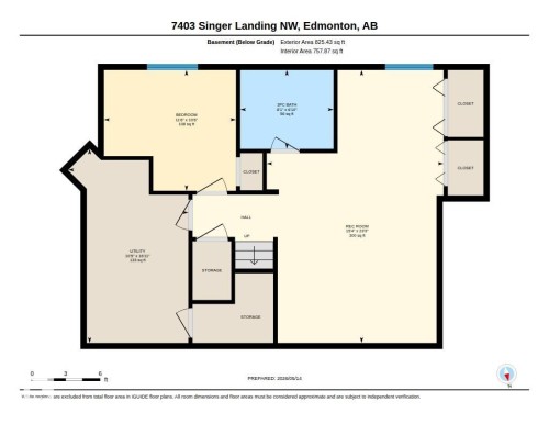 Floor plan - 7403 Singer Landing Landing, Edmonton, AB - Other