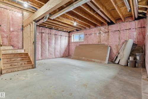 56 Meadowgrove Landing, Spruce Grove, AB - Indoor Photo Showing Basement