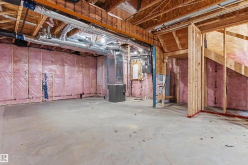 56 Meadowgrove Landing, Spruce Grove, AB - Indoor Photo Showing Basement