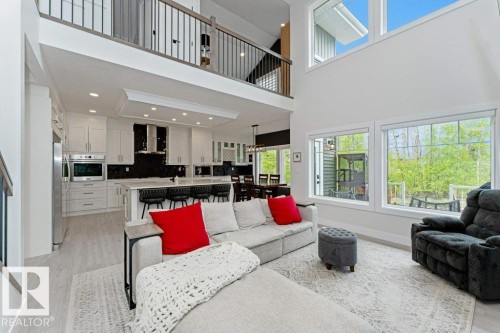 1390 Enright Landing Landing, Edmonton, AB - Indoor Photo Showing Living Room