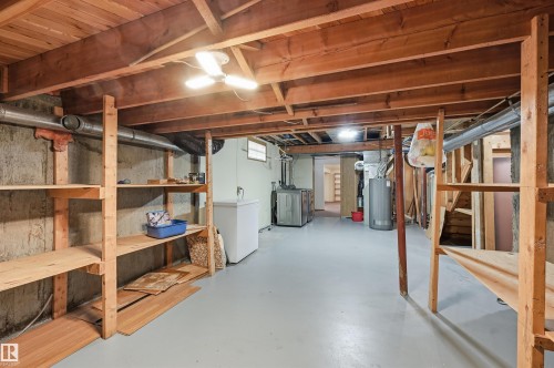 Lots of storage space. - 692 Lee Ridge Road, Edmonton, AB - Indoor Photo Showing Basement