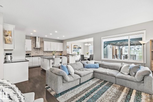 22131 95 Avenue, Edmonton, AB - Indoor Photo Showing Living Room