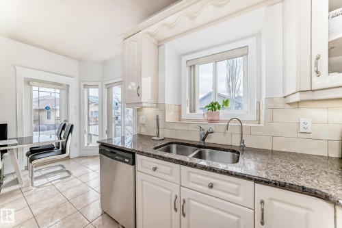 16626 58A Street, Edmonton, AB - Indoor Photo Showing Kitchen With Double Sink