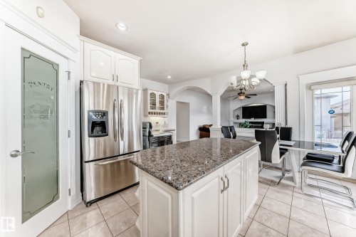 16626 58A Street, Edmonton, AB - Indoor Photo Showing Kitchen With Upgraded Kitchen